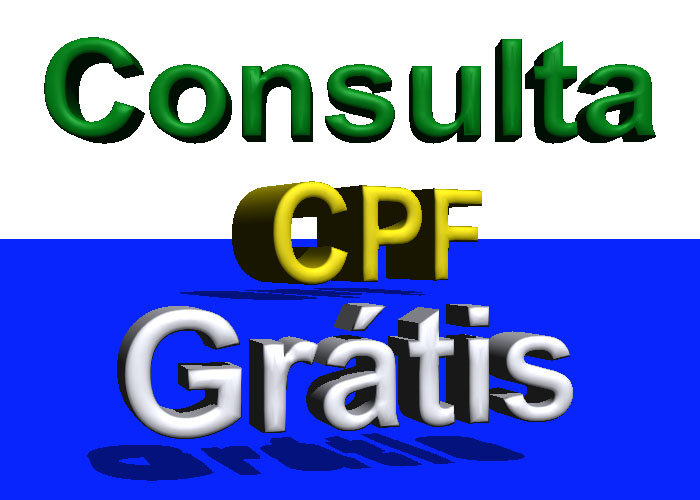 CONSULTA CPF GRÁTIS