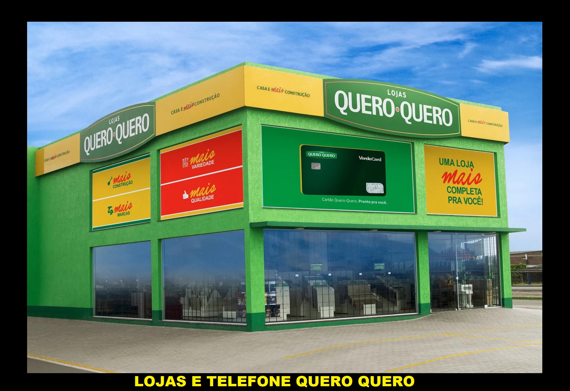 QUERO QUERO LOJAS E TELEFONE DE CONTATO Digitei