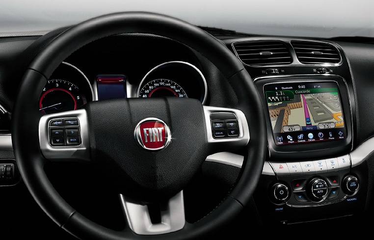 Fiat Freemont 2013 - 2013 interior painel de instrumentos com gps Fiat Freemont 2013 - 2013 interior painel de instrumentos com gps