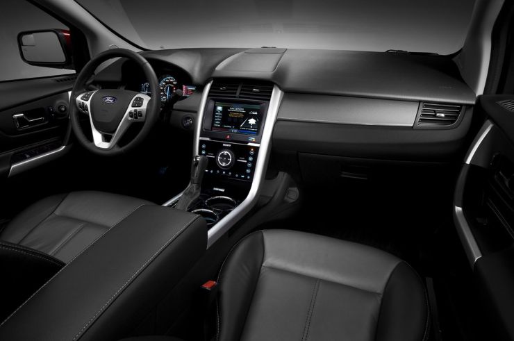 Ford Edge 2011 painel e interior