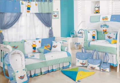 quarto de bebe masculino