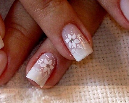 unhas decoradas para noivas 2012